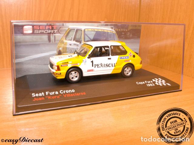 Coches a escala: SEAT FURA CRONO JUAN &rdquo;KURU&rdquo;VILLACIEROS 1:43 FURA CUP'83