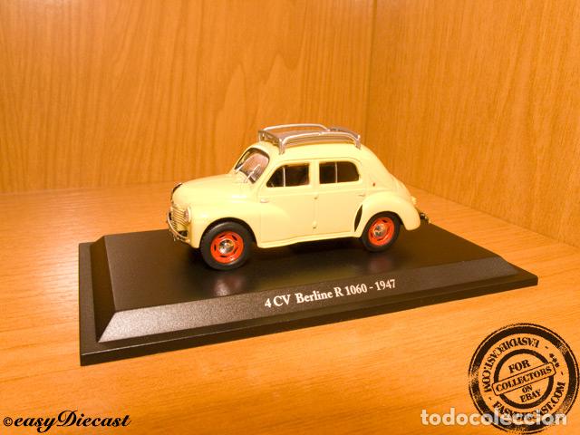 Coches a escala: RENAULT 4CV 4-CV BERLINE R-1060 1:43 1947 MINT!!!