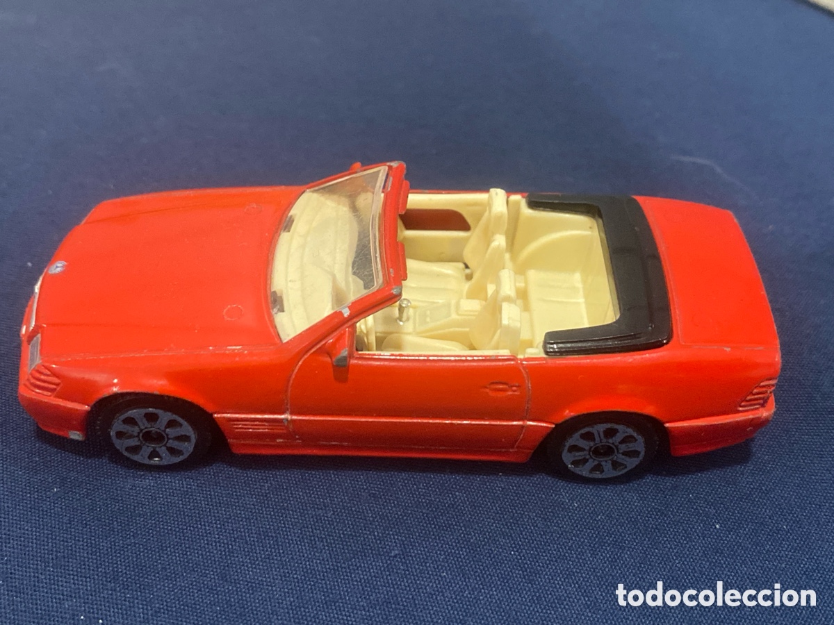 Coches a escala: BURAGO COCHE A ESCALA 1/43,MERCEDES 300 SL ROJO,MADE IN ITALY