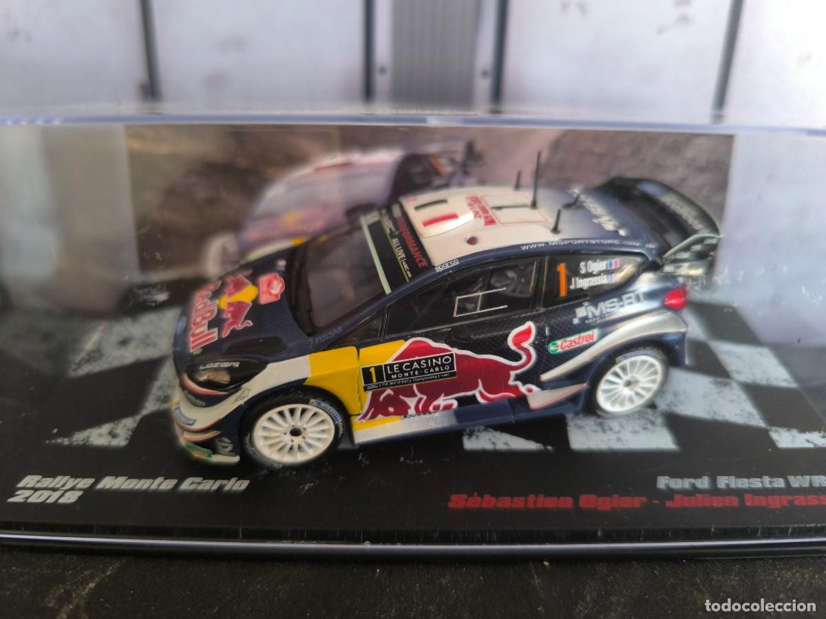 Voitures &agrave; l'&eacute;chelle: Rally. Ford Fiesta WRC. Ogier-Montecarlo 2018. Escala 1/43. Leer bien descripci&oacute;n.