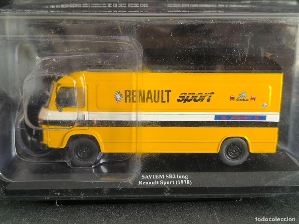 Coches a escala: Saviem SB2 long. Renault Sport 1978. Asistencia de rally 1/43. Leer bien descripci&oacute;n.