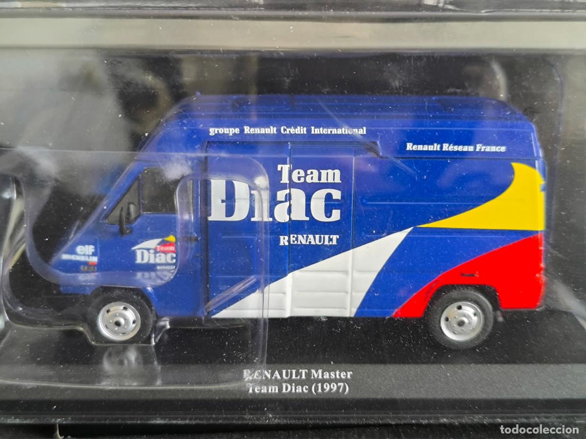Coches a escala: Renault Master. Team DIAC 1997. Asistencia de rally 1/43. Leer bien descripci&oacute;n.