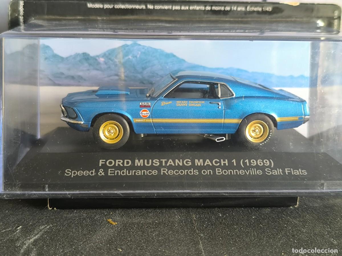 Carros em escala: Ford Mustang Mach 1. Bonneville Salt Flats 1969. Escala 1/43. Leer bien descripci&oacute;n.