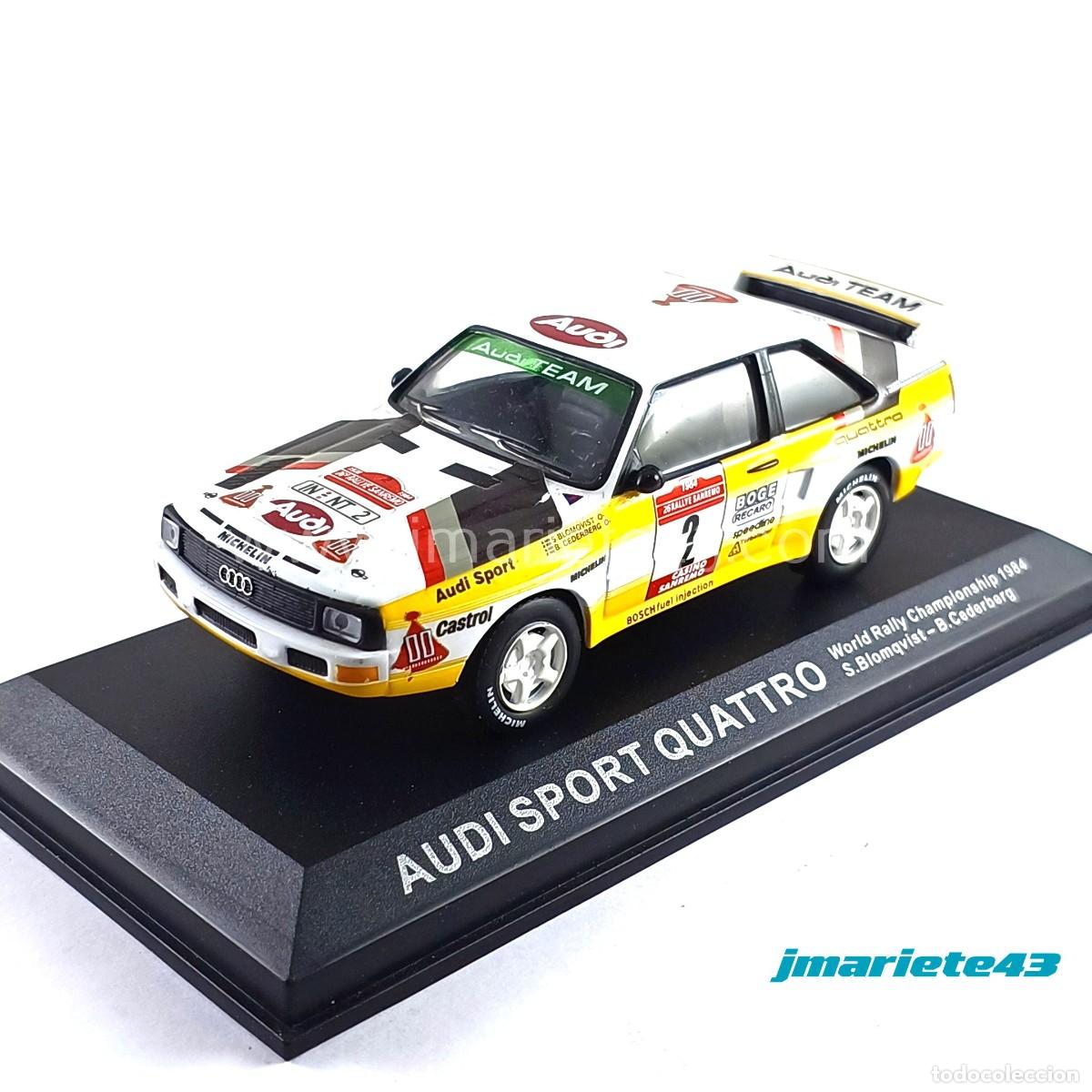 Auto in scala: Audi Sport Quattro #2 S. Blomqvist - B. Cedergerg Rally SanRemo 1984 1:43