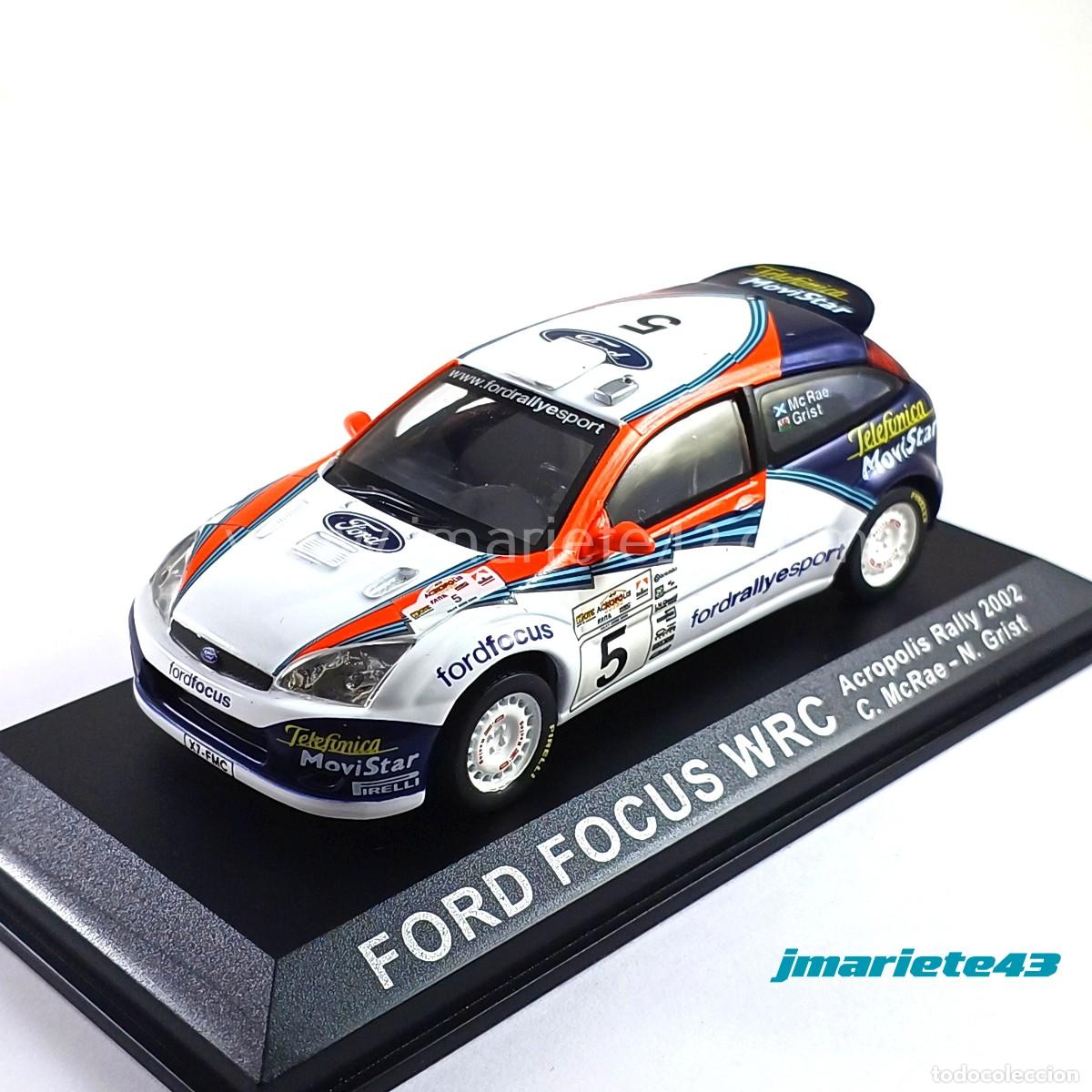 Auto in scala: Ford Focus WRC #5 C. Mcrae - N. Grist Acropolis Rally 2002 1:43