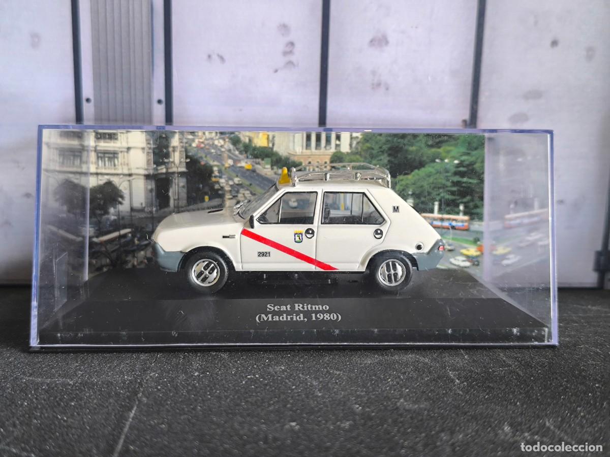 Voitures &agrave; l'&eacute;chelle: Seat Ritmo. Taxi Madrid 1980. Escala 1/43. Leer bien descripci&oacute;n.