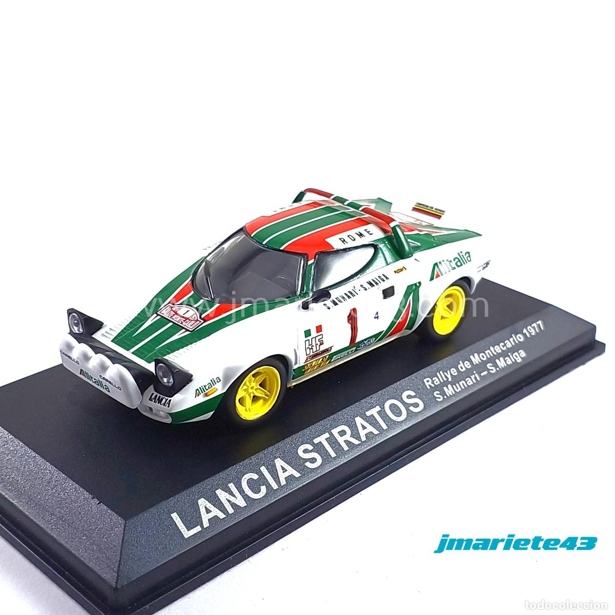 Auto in scala: Lancia Stratos #1 S. Munari - S. Maiga Rally MonteCarlo 1977 1:43
