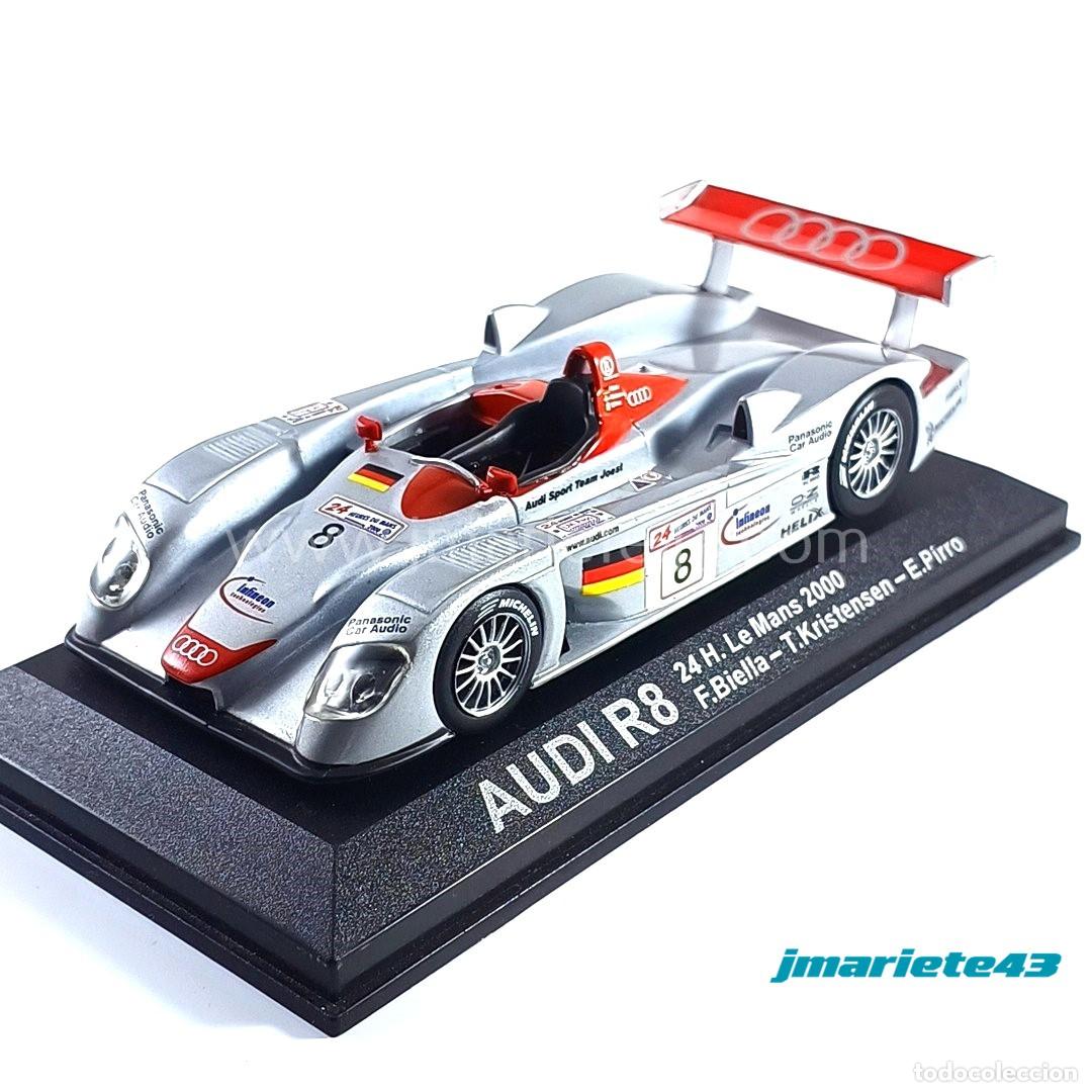 Auto in scala: Audi R8 #8 F. Biella - T. Kristensen - E. Pierro Le Mans 2000 1:43