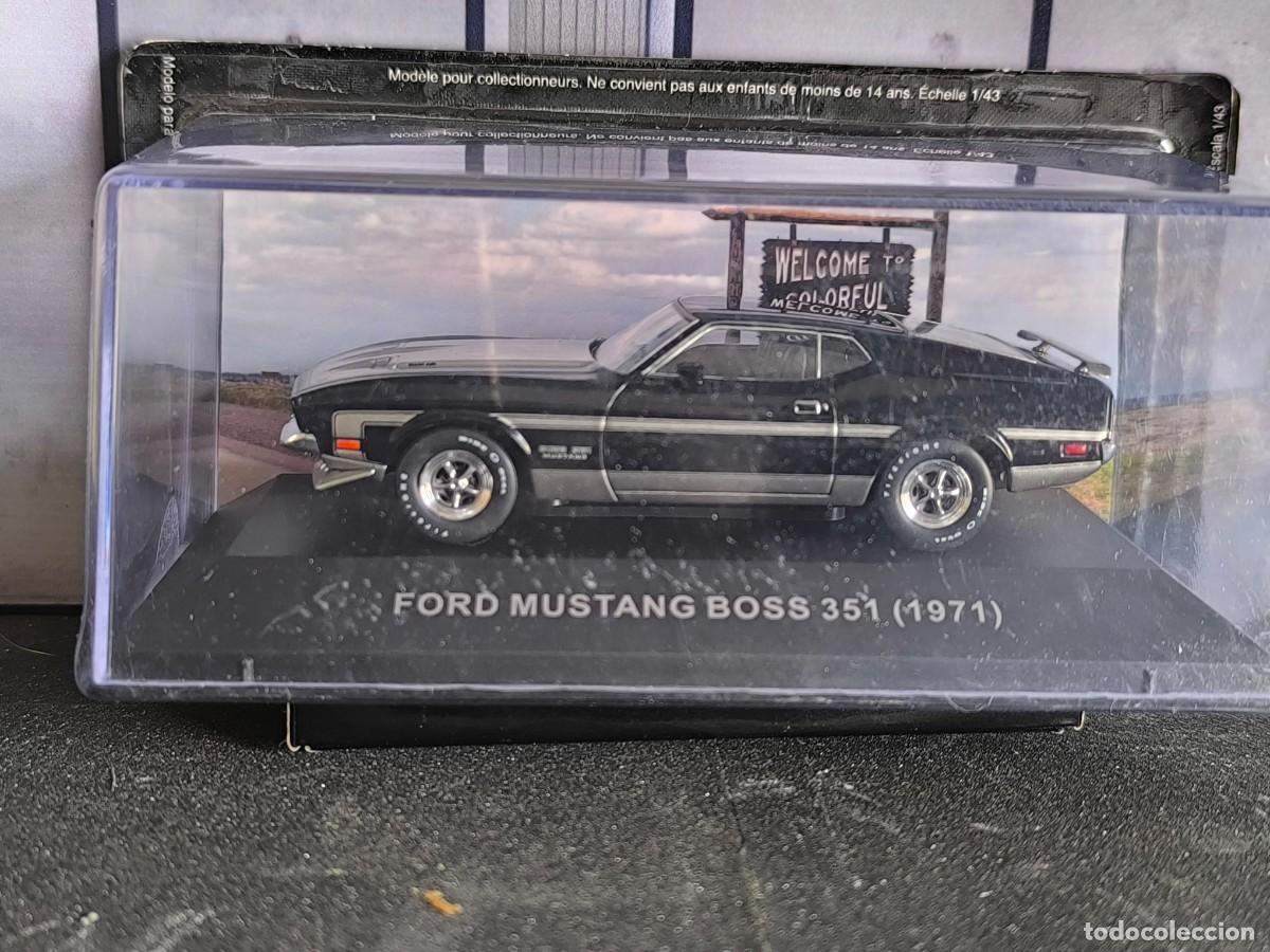 Voitures &agrave; l'&eacute;chelle: Ford Mustang Boss 351 1971. Escala 1/43. Leer bien descripci&oacute;n.