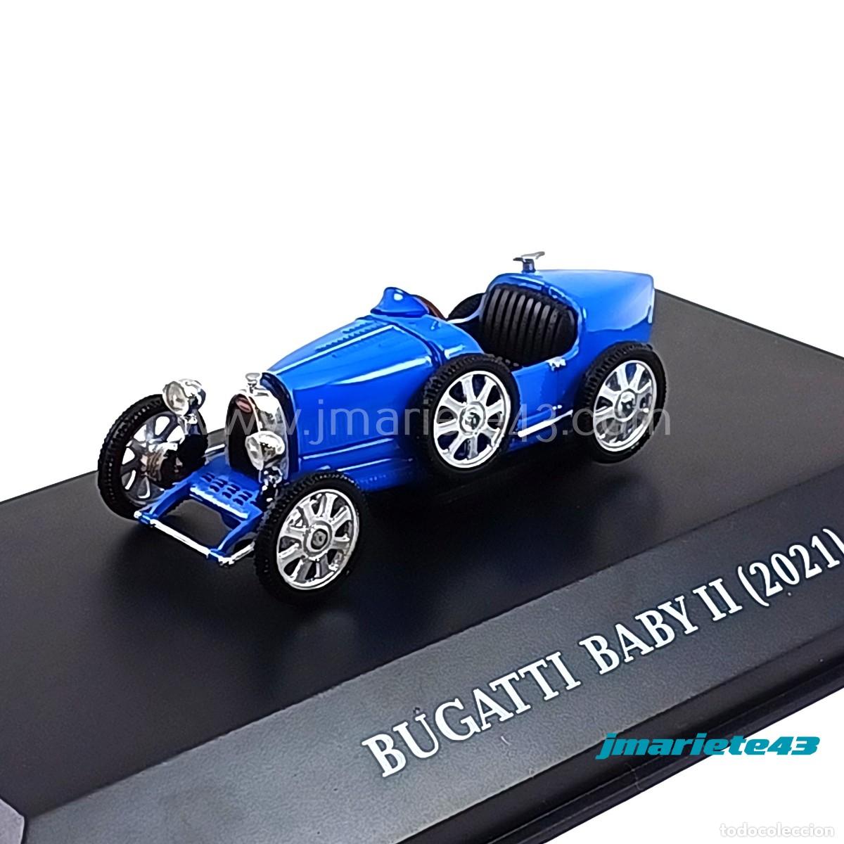 Auto in scala: BUGATTI BABY II - 2021 1:43