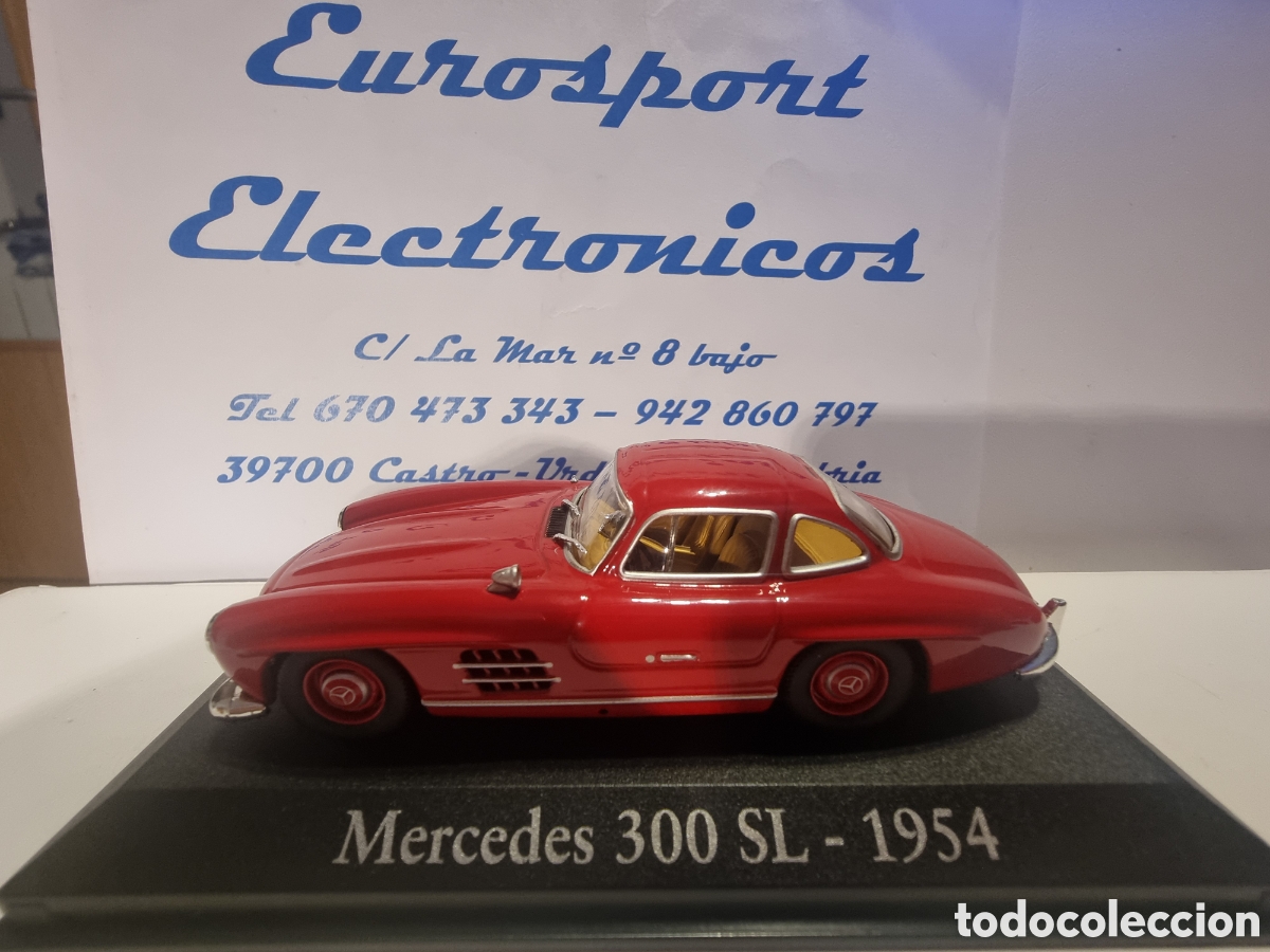 Voitures &agrave; l'&eacute;chelle: Mercedes 300SL 1954 escala 1/43