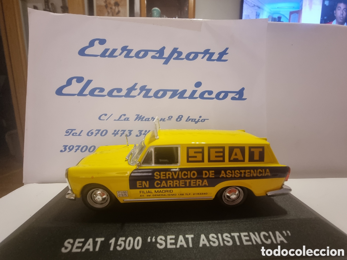 Carros em escala: Seat 1500 Seat Asistencia escala 1/43