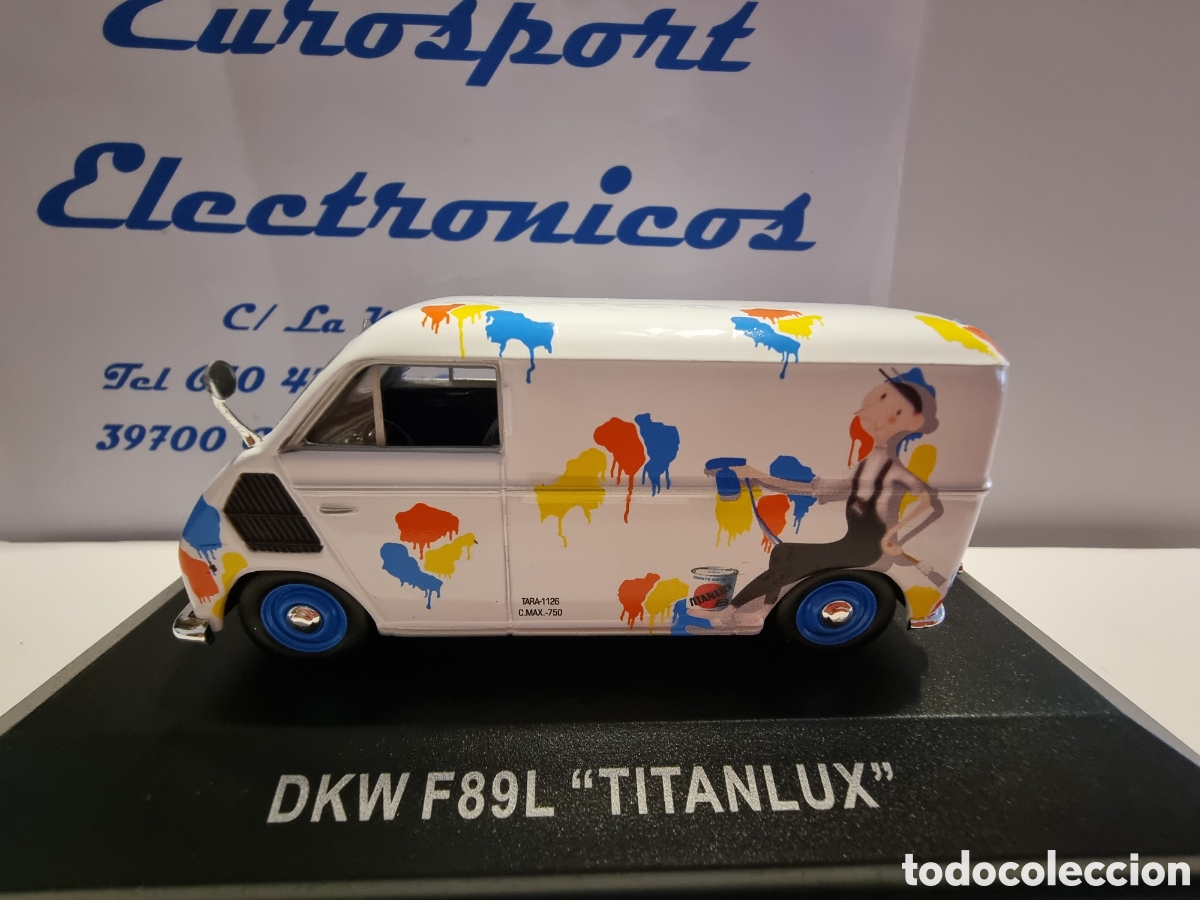 Carros em escala: DKW F89L de Titanlux escala 143