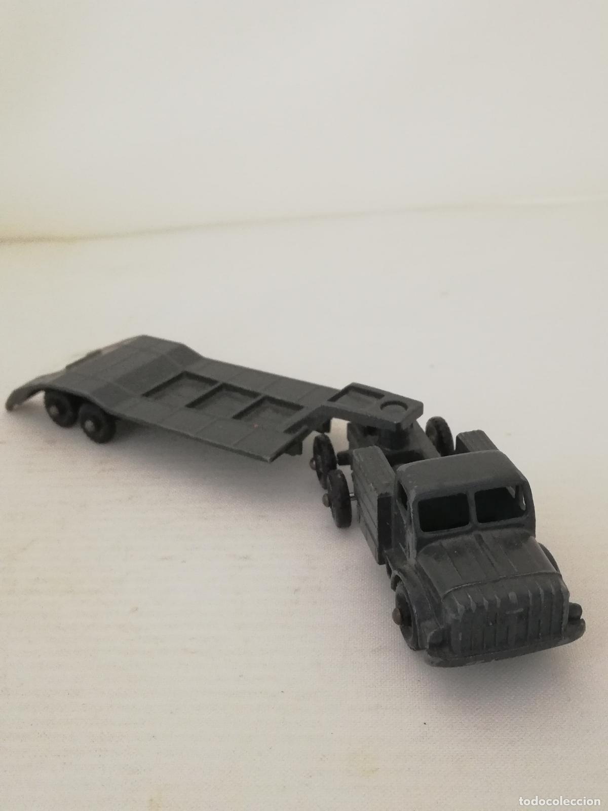 Carros em escala: CAMION MILITAR CON REMOLQUE, THORNEYCROFT ANTAR, MADE IN ENGLAND BY LESNEY