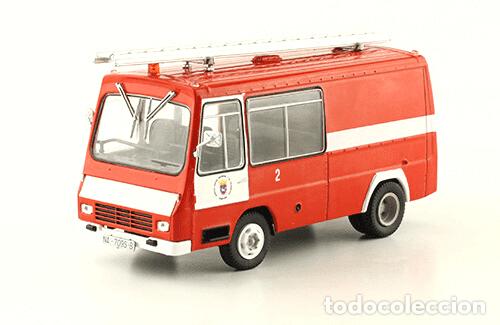 Model Cars: 1/43 Pegaso SAVA Cosmos 5721 1973 Ixo Salvat 1:43 cami&oacute;n bomberos Diecast