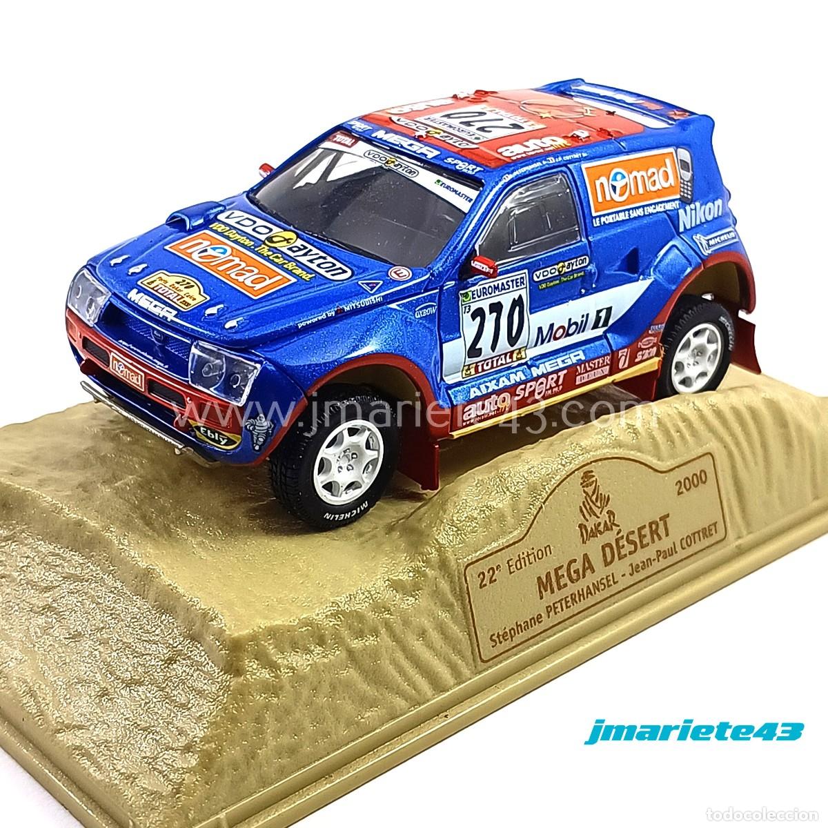 Modellautos: Mega Desert #270 S. Peterhansel - JP. Cottret Dakar 2000 1:43