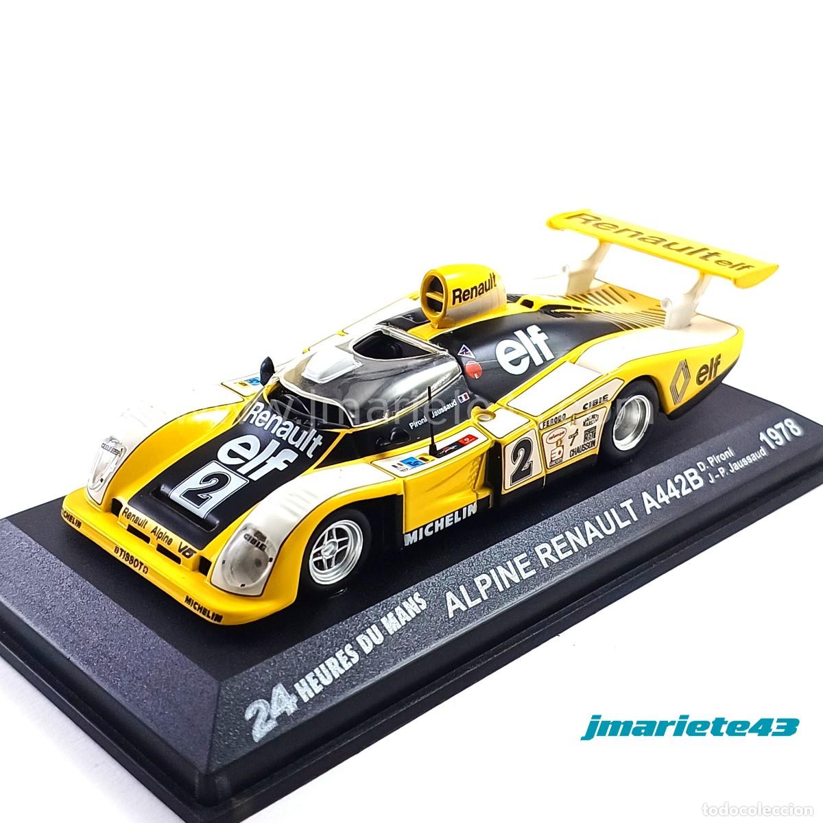 Auto in scala: RENAULT ALPINE A442B #2 Pironi - Jaussaud Le Mans 1978 1:43