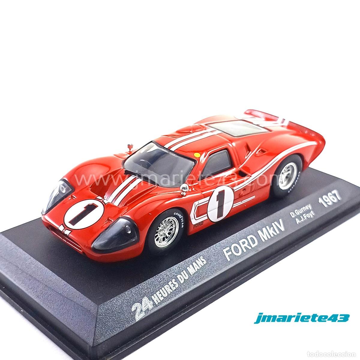 Auto in scala: FORD MkIV #1 Gurney - Foyt Le Mans 1967 1:43