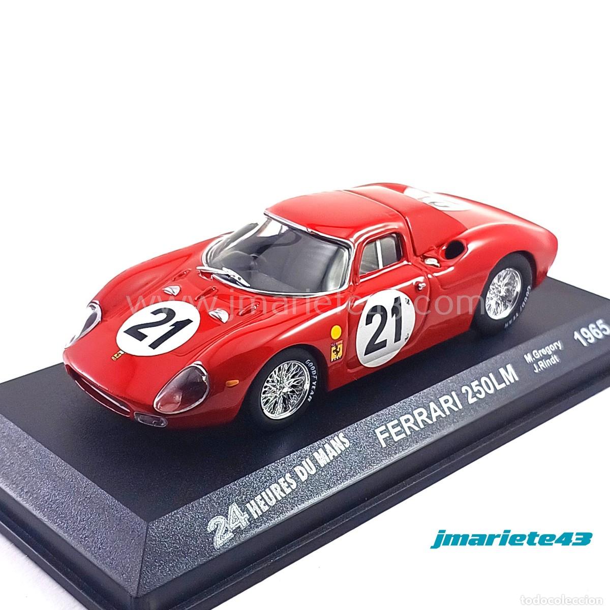 Auto in scala: FERRARI 250LM #21 Gregory - Rindt Le Mans 1965 1:43