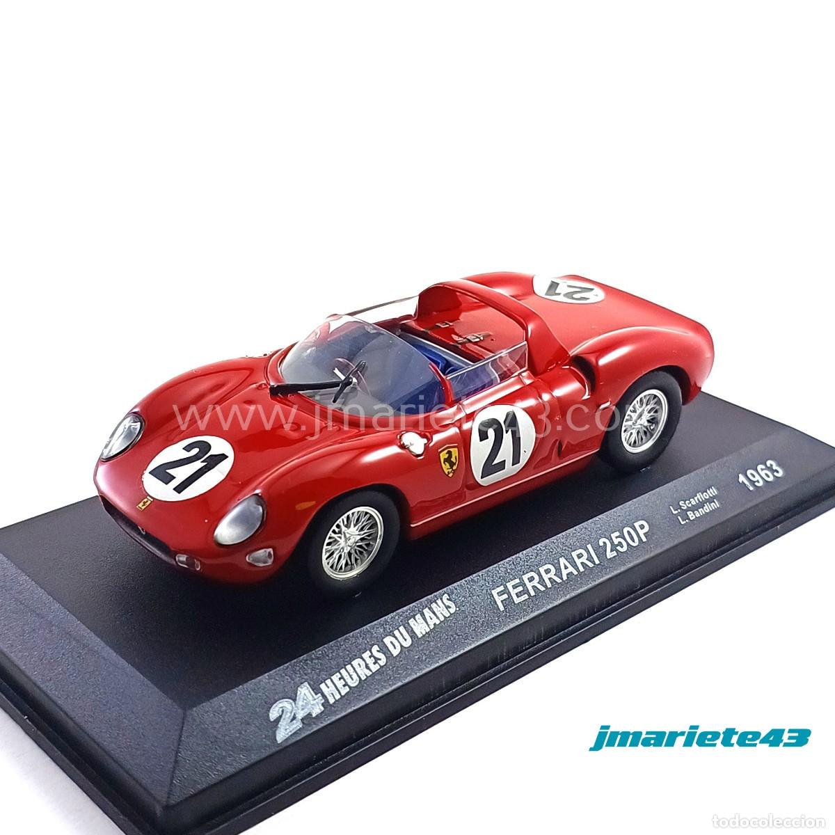 Model Cars: FERRARI 250P #21 Scarfiotti - Bandini Le Mans 1963 1:43