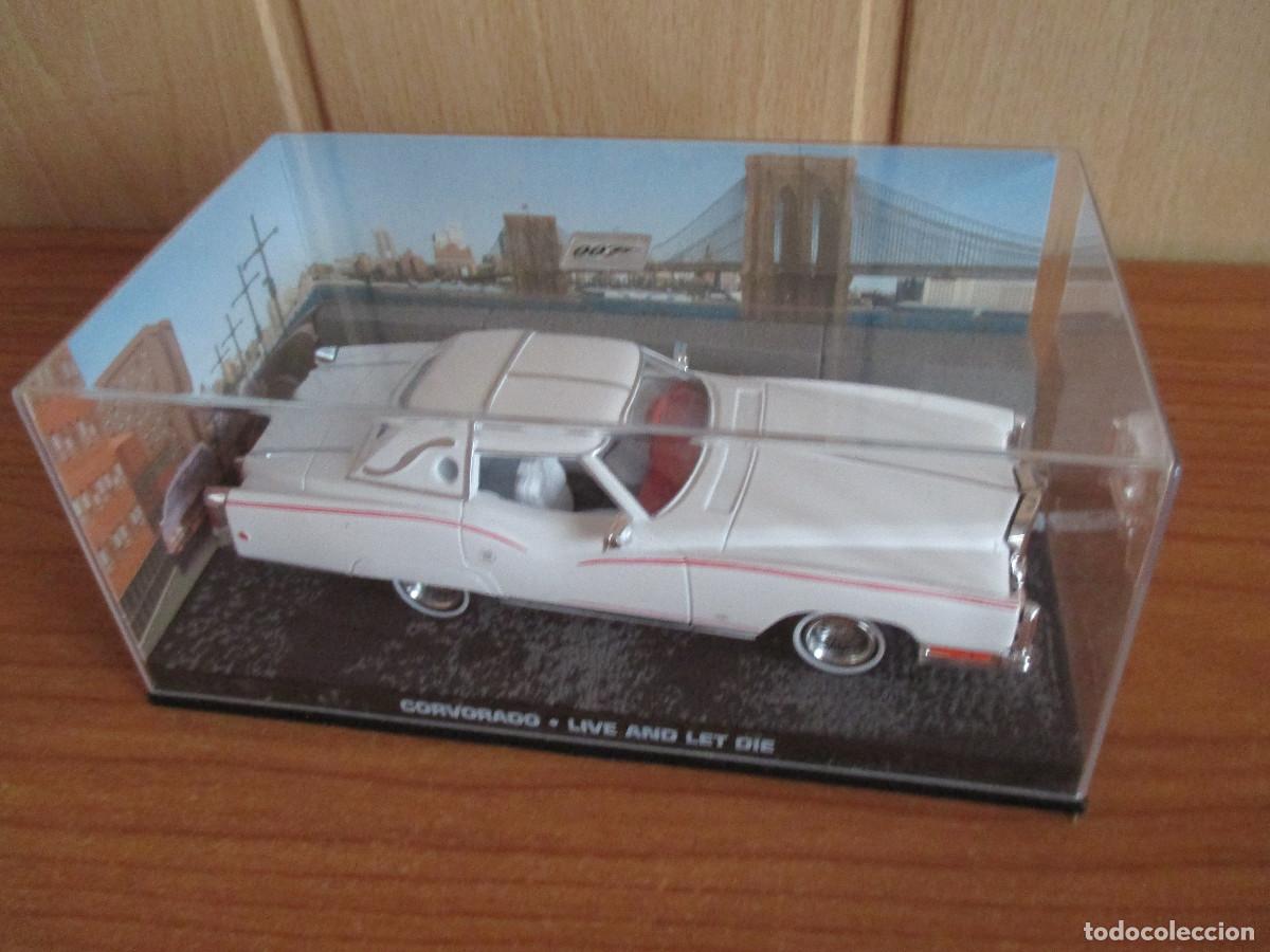 Model Cars: MAQUETA COCHE ESCALA 1/43 : CORVORADO LIVE AND LET DIE ( 007 )