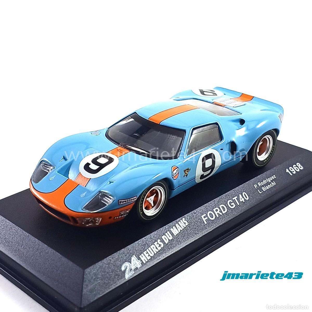 Auto in scala: FORD GT40 #9 Rodriguez - Bianchi Le Mans 1968 1:43