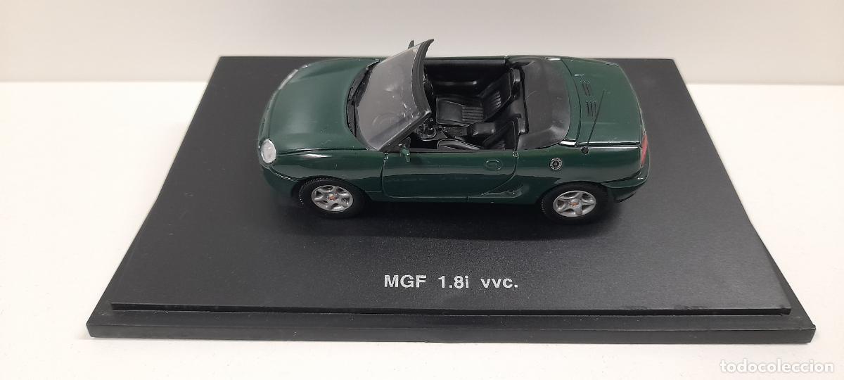 Voitures &agrave; l'&eacute;chelle: COCHE MG - MGF 1,8I VVC . UNIVERSAL HOBBIES . ESCALA 1/ 43 . CAJA ORIGINAL . SIN USO . A&Ntilde;OS 90