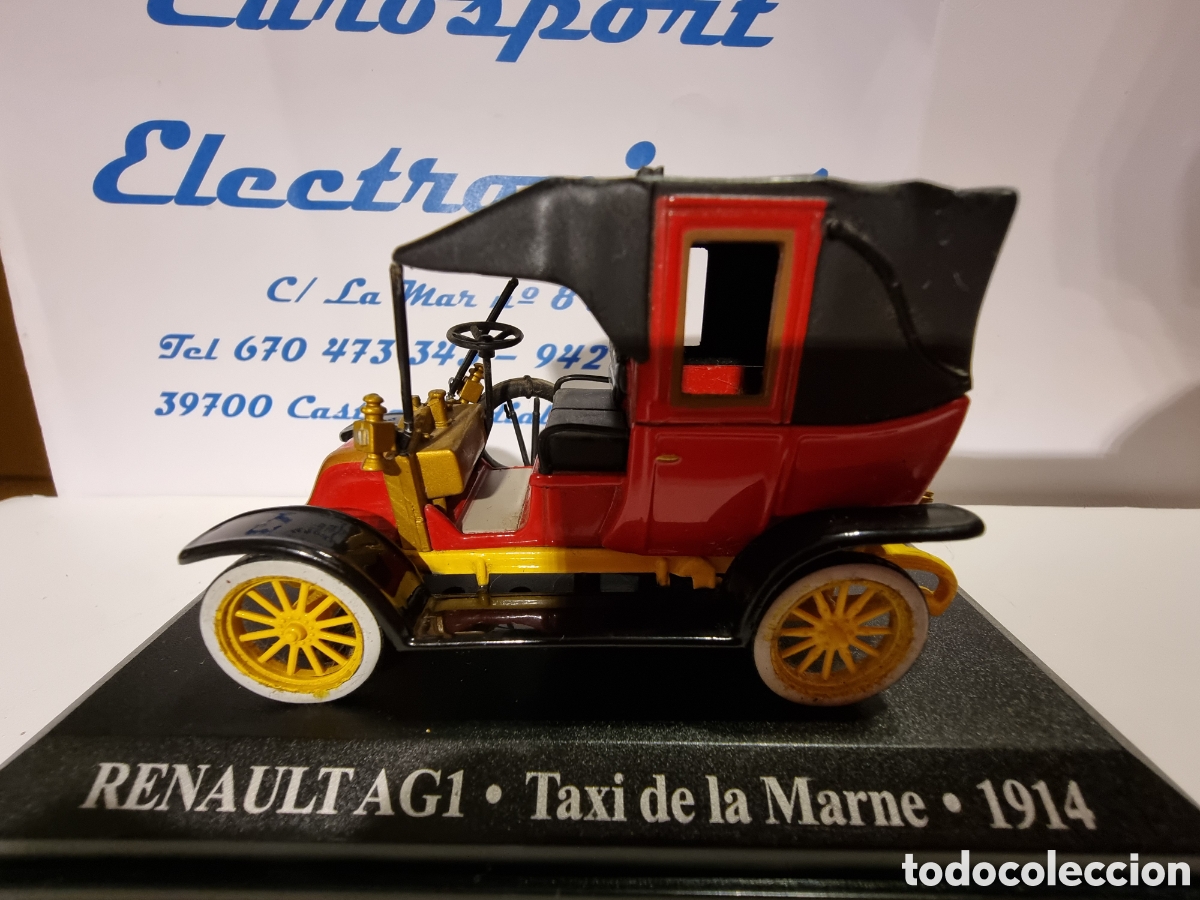Carros em escala: Renault AG1 Taxi de la Barne escala 1/43