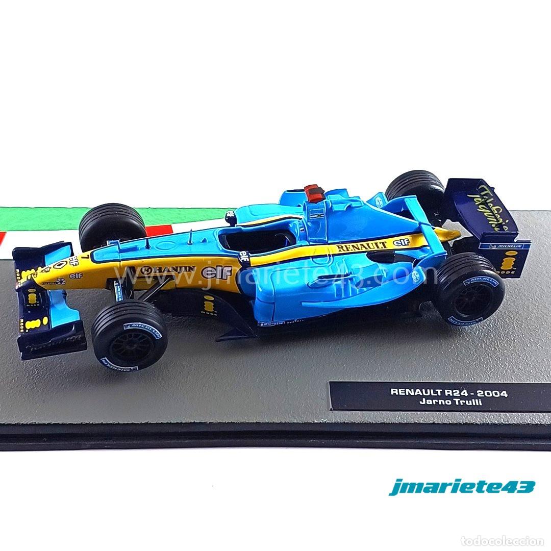 Carros em escala: Renault R24 2004 Jarno Trulli 1:43
