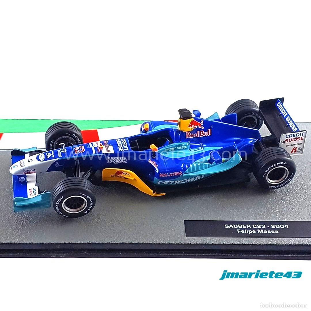 Carros em escala: Sauber C23 2004 Felipe Massa 1:43