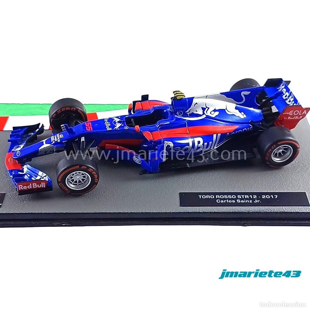 Carros em escala: Toro Rosso STR12 2017Carlos Sainz Jr. 1:43
