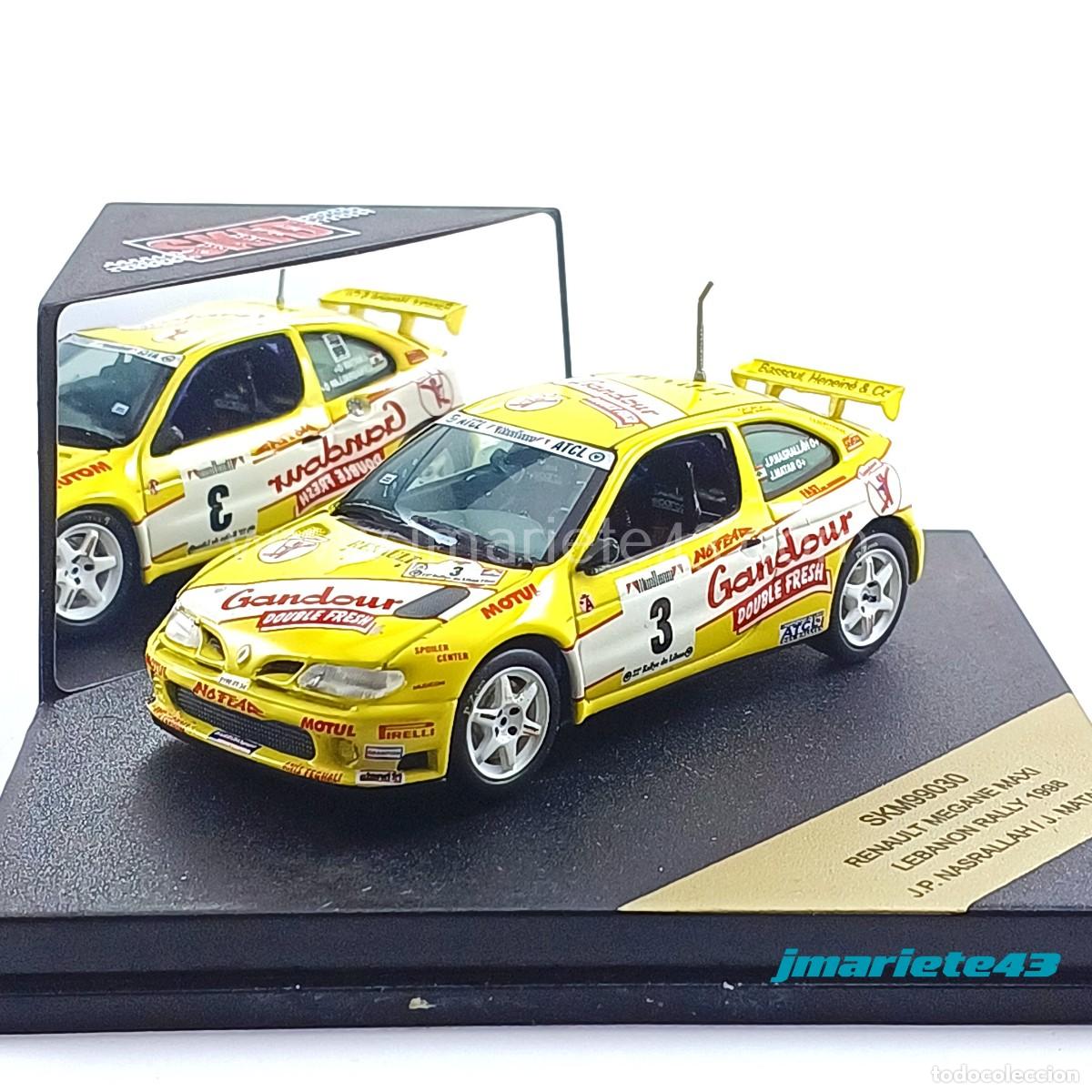 Voitures &agrave; l'&eacute;chelle: Renault Megane Maxi #3 J.P. Nasrallah - J. Matar Lebanon Rally 1998 1:43 Vitesse