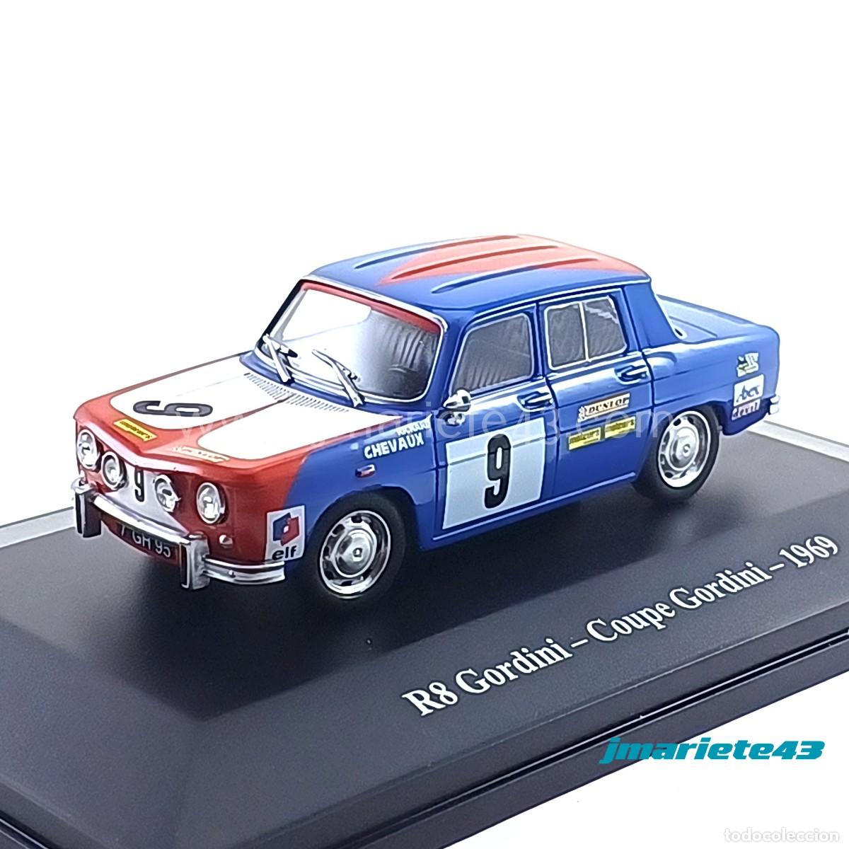 Voitures &agrave; l'&eacute;chelle: Renault 8 Gordini #9 Coupe Gordini 1969 1:43