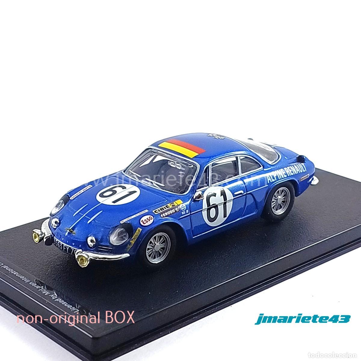 Auto in scala: Alpine A110 #61 N. Nusbaumer - J. Bourdon Le Mans 1968 1:43
