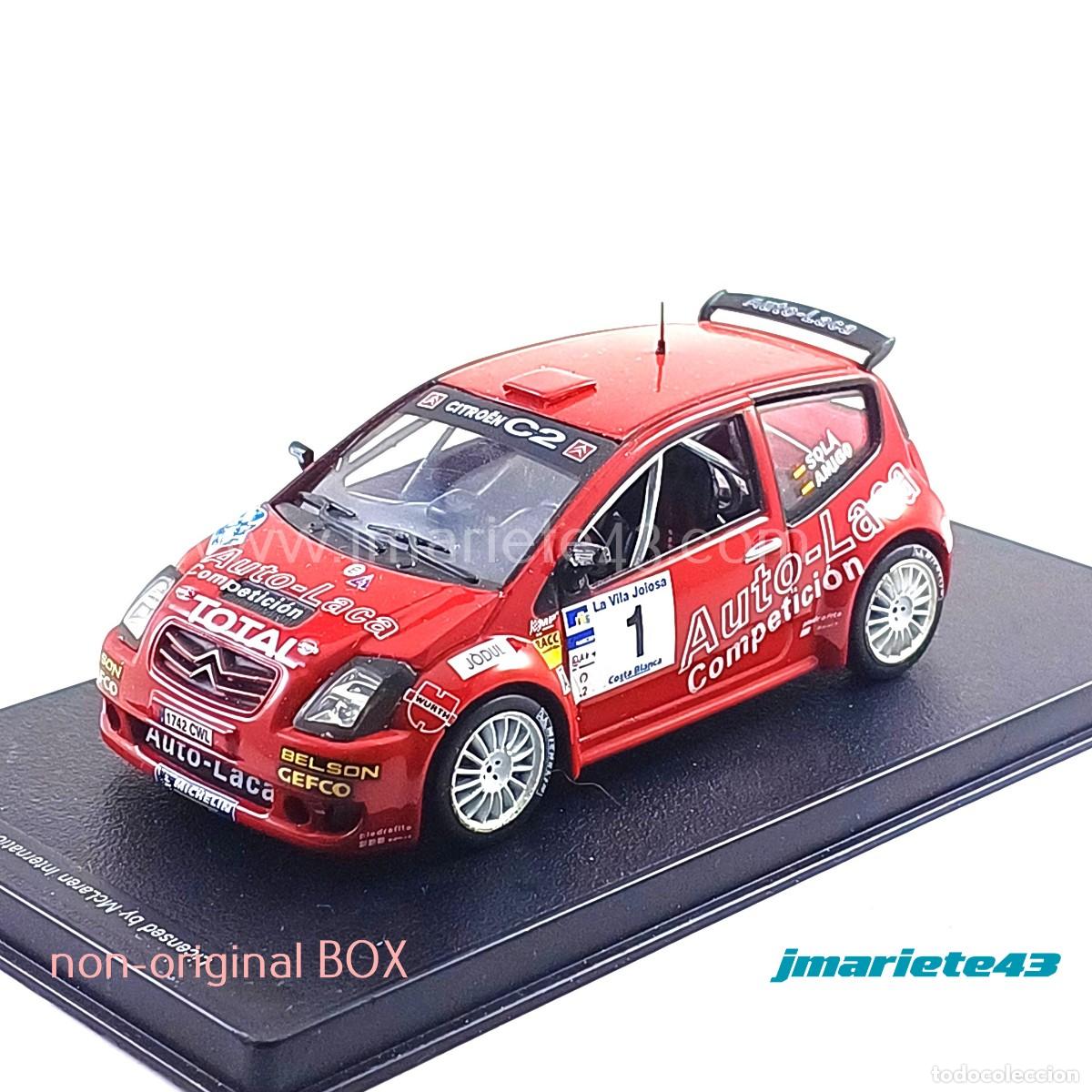 Coches a escala: Citro&euml;n C2 1600 #1 D. Sola - X. Amigo Rally Villa Joiosa 2006 1:43