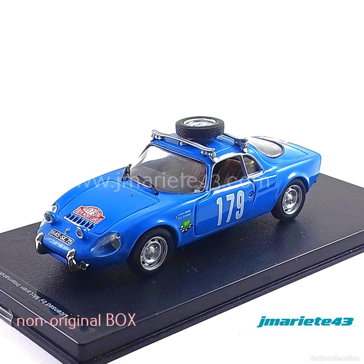 Auto in scala: Matra Djet V #179 H. Pescarolo - J-P. Jaussaud Monte-Carlo 1966 1:43