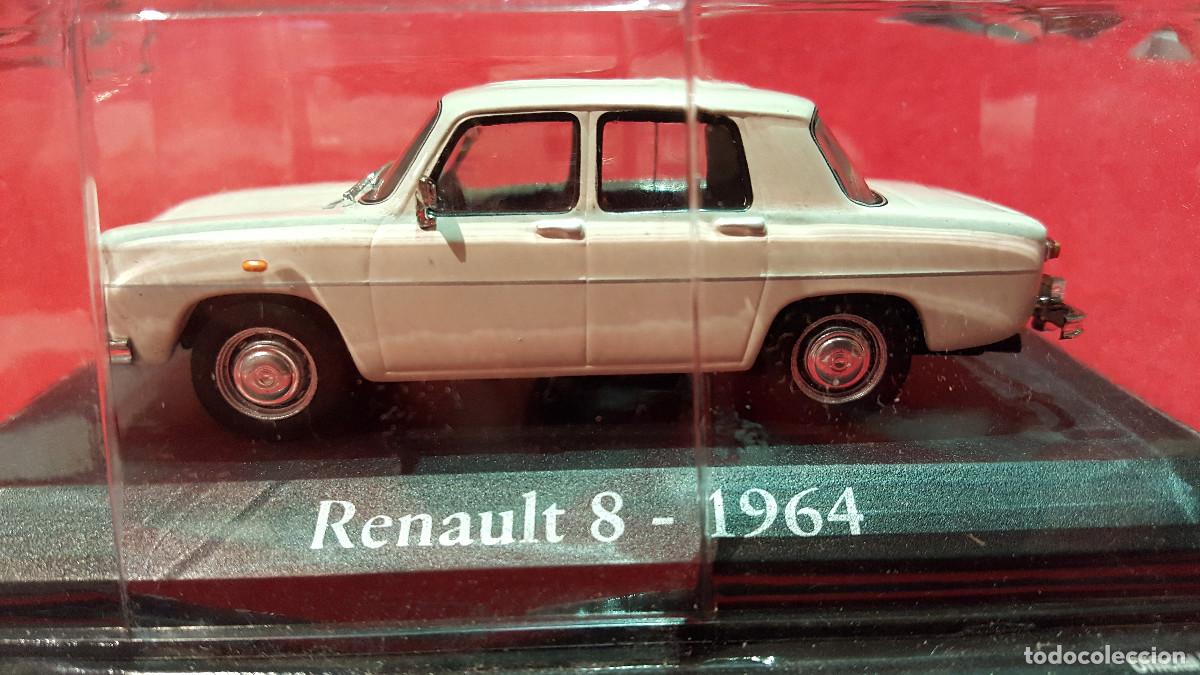Voitures &agrave; l'&eacute;chelle: RENAULT 8 (1964) COLOR BLANCO