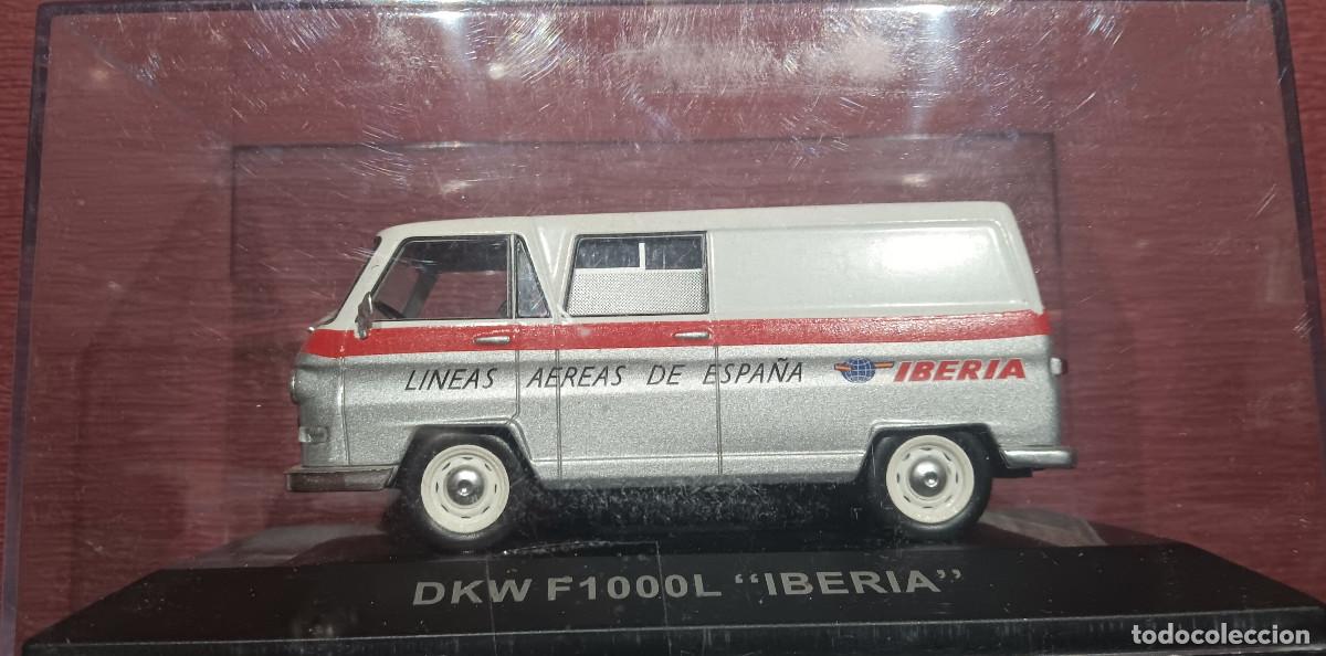 Voitures &agrave; l'&eacute;chelle: DKW F1000L &rdquo;IBERIA&rdquo; COLOR GRIS Y BLANCO