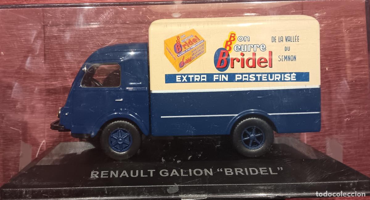 Voitures &agrave; l'&eacute;chelle: RENAULT GALLION &rdquo;BRIDEL&rdquo; COLOR AZUL Y CREMA