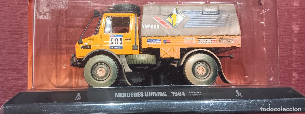 Model Cars: MERCEDES UNIMOG (1984) COLOR NARANJA Y MARRON