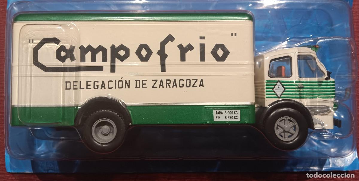 Model Cars: CAMION PEGASO &rdquo;CAMPOFRIO- DELEGACION ZARAGOZA&rdquo; COLOR BLANCO Y VERDE
