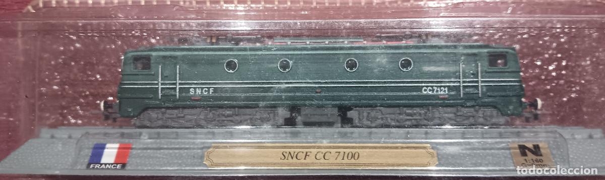 Model Cars: TREN SNCF CC 7100 FRANCIA COLOR VERDE