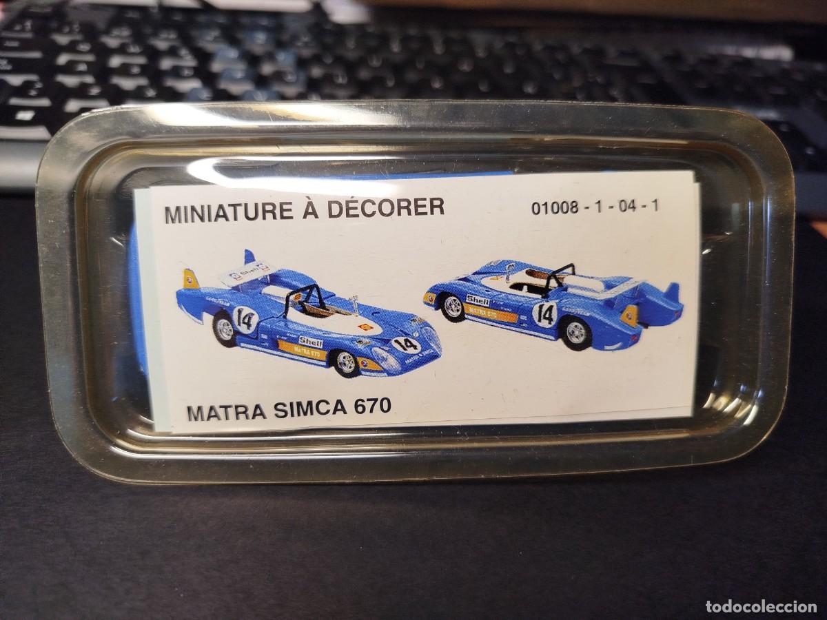 Coches a escala: Matra Simca 670 azul - Foto 6