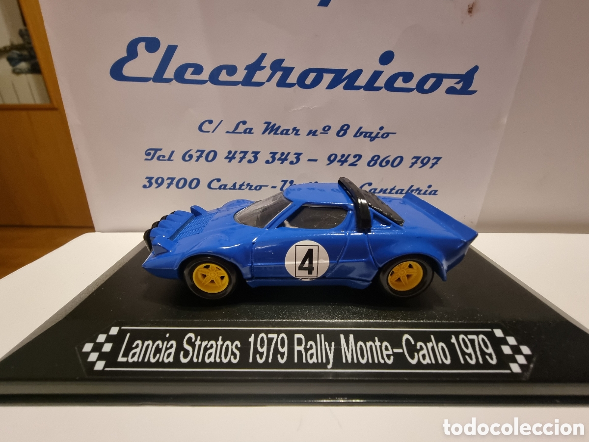 Voitures &agrave; l'&eacute;chelle: Lancia Stratos Montecarlo escala 1/43