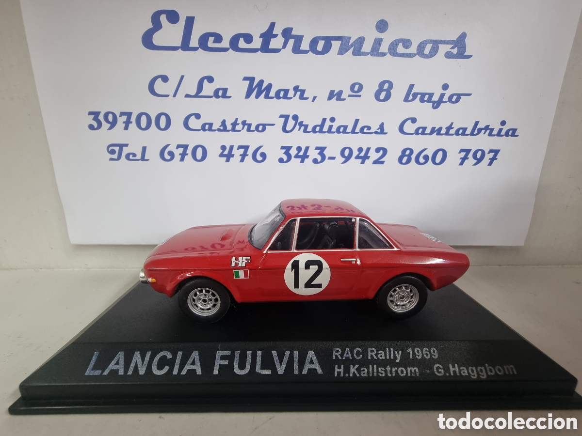 Coches a escala: Lancia Fulvia Rac escala 1/43