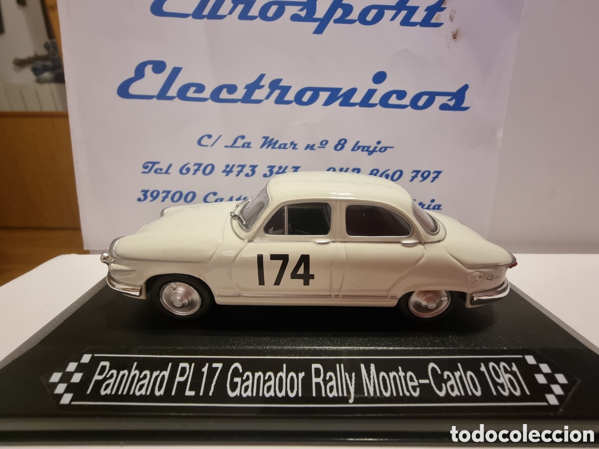 Carros em escala: Panhard PL17 Montecarlo 1961 escala 1/43