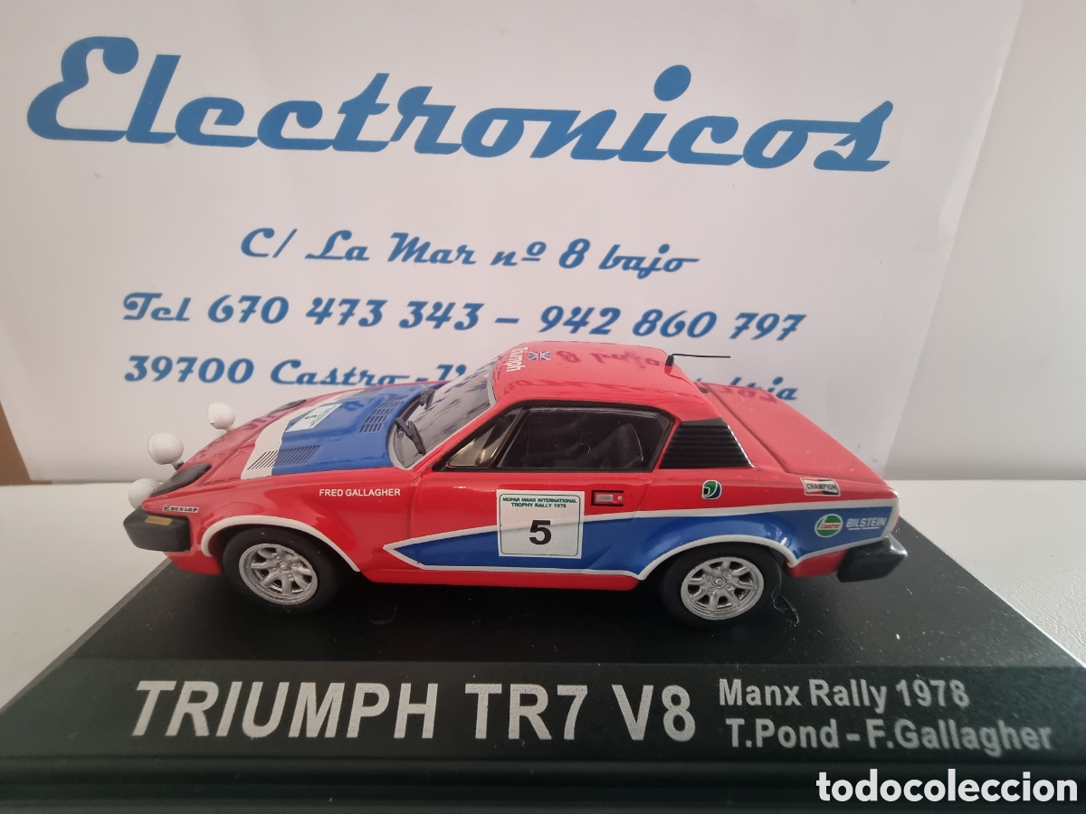 Coches a escala: Triumph TR7 V8 Rally escala 1/43