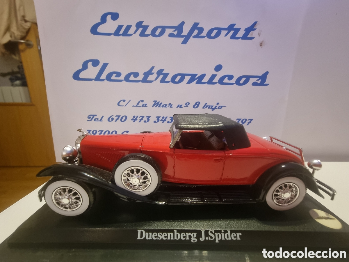 Carros em escala: Duesenberg J Spider escala 1/43