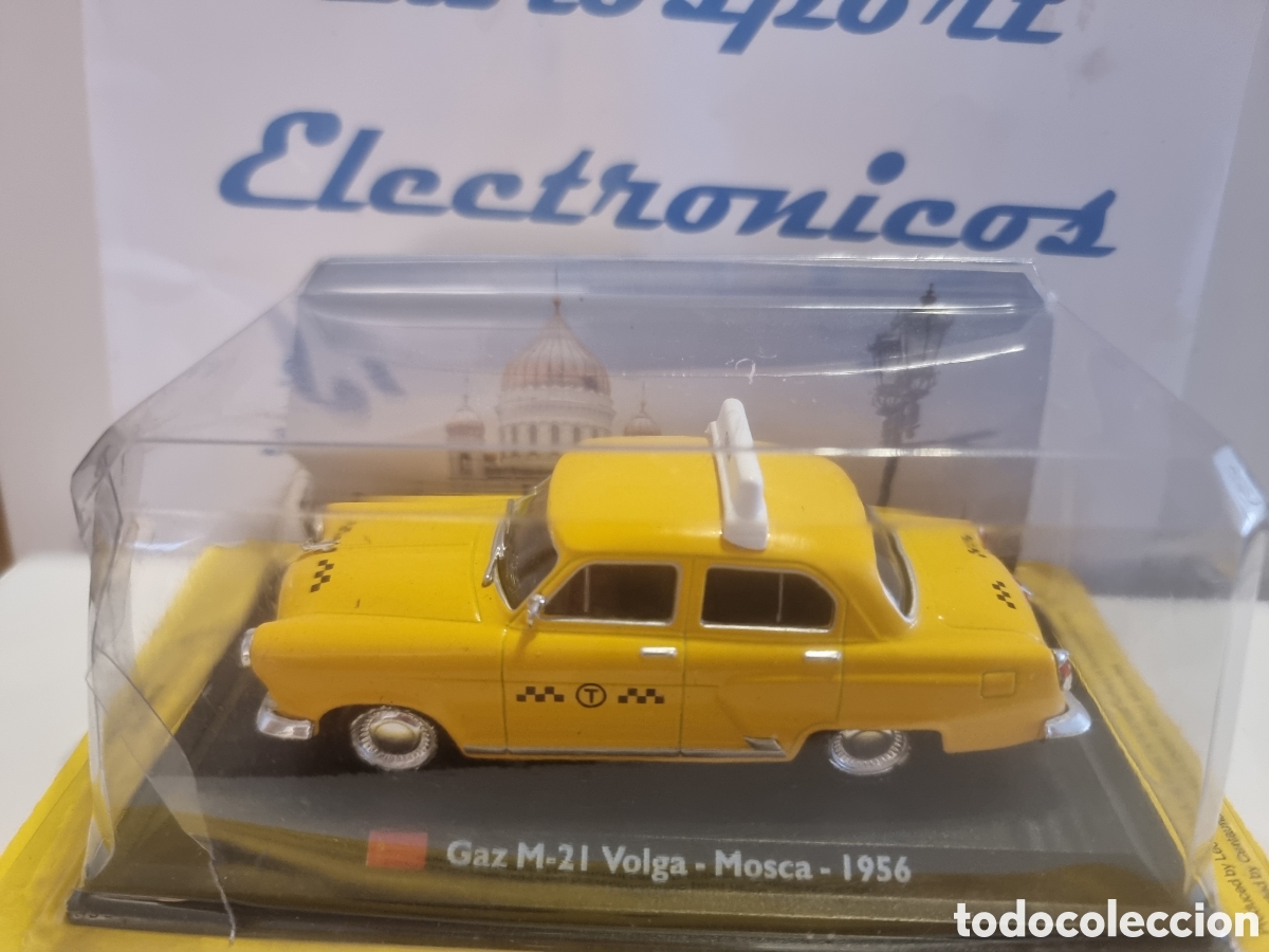 Carros em escala: Gaz M-21 Volga Taxi Moscu