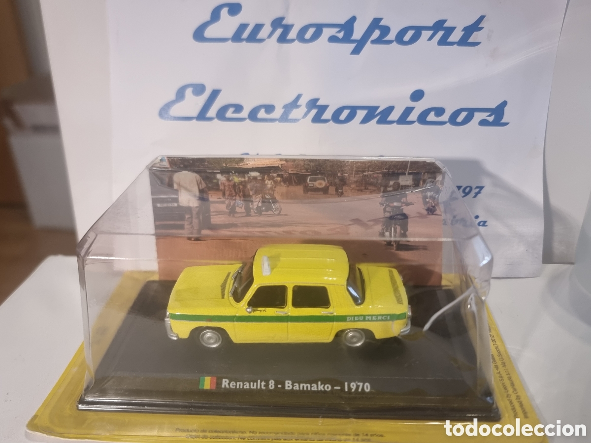 Carros em escala: Renault 8 taxi Bamako escala 1/43